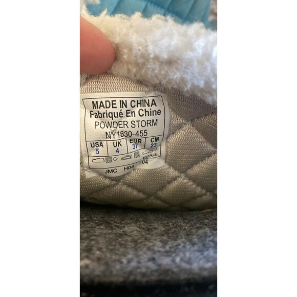 Sorel Kids Boots Blue and Gray size 5 - Picture 6 of 11